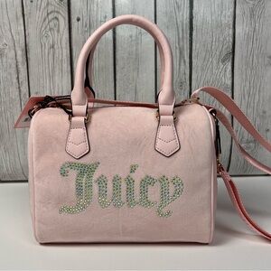 Juicy Couture Obsession Satchel in Powder Blush NWT